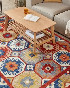 Tapete Kilim Em La Multicolor 160 X 230 Cm Lusarat