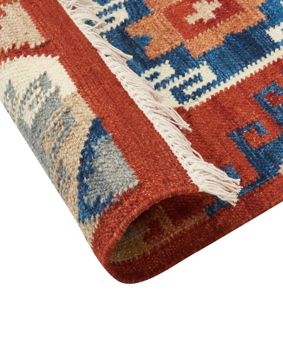 Tapete Kilim Em La Multicolor 160 X 230 Cm Lusarat