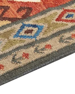 Tapete Kilim Em La Multicolor 140 X 200 Cm Urtsadzor