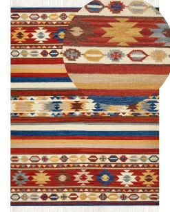 Tapete Kilim Em La Multicolor 160 X 230 Cm Jrarat