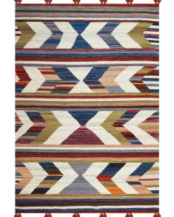 Tapete Kilim Em La Multicolor 140 X 200 Cm Mrgashat