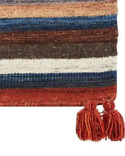 Tapete Kilim Em La Multicolor 140 X 200 Cm Mrgashat