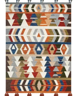 Tapete Kilim Em La Multicolor 160 X 230 Cm Kaghsi