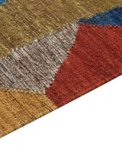 Tapete Kilim Em La Multicolor 160 X 230 Cm Arzakan