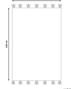 Tapete Kilim Em La Multicolor 160 X 230 Cm Arzakan