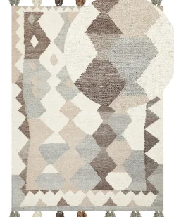 Tapete Kilim Em La Multicolor 160 X 230 Cm Aralez