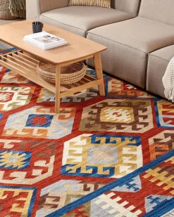 Tapete Kilim Em La Multicolor 160 X 230 Cm Jrvesh