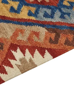 Tapete Kilim Em La Multicolor 160 X 230 Cm Jrvesh