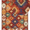 Tapete Kilim Em La Multicolor 160 X 230 Cm Zovuni