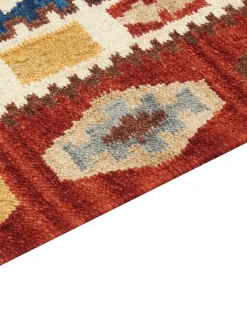 Tapete Kilim Em La Multicolor 140 X 200 Cm Voskehat