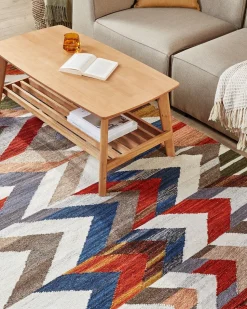 Tapete Kilim Em La Multicolor 160 X 230 Cm Kanakeravan