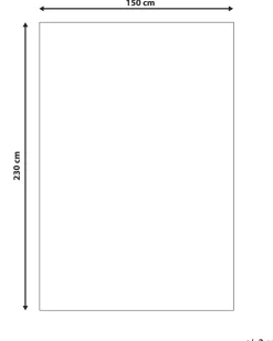 Tapete Multicolor 150 X 230 Cm Korgan