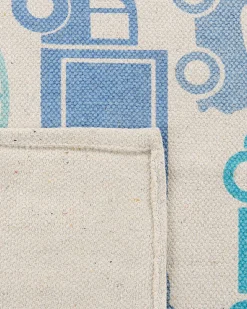 Tapete Para Criancas Azul 60 X 90 Cm Maduraj