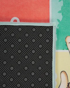 Tapete Para Criancas Com Jogo E Desenho De Animais 80 X 150 Cm Babadag