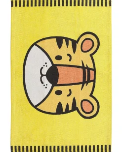 Tapete Para Criancas Em Algodao Amarelo 90 X 60 Cm Ranchi