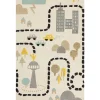 Tapete Para Criancas Em Algodao Multicolor 80 X 150 Cm Sazak