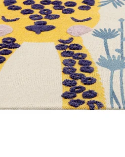 Tapete Para Criancas Em Algodao Multicolor Com Impressao De Leopardo 80 X 150 Cm Luas