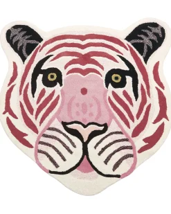 Tapete Para Criancas Em La Rosa Impressao De Tigre 120 X 110 Cm Parker