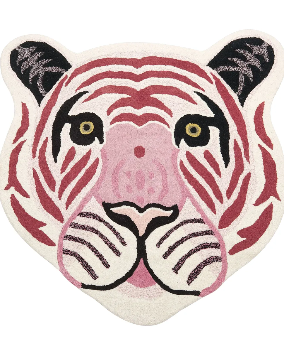 Tapete Para Criancas Em La Rosa Impressao De Tigre 120 X 110 Cm Parker