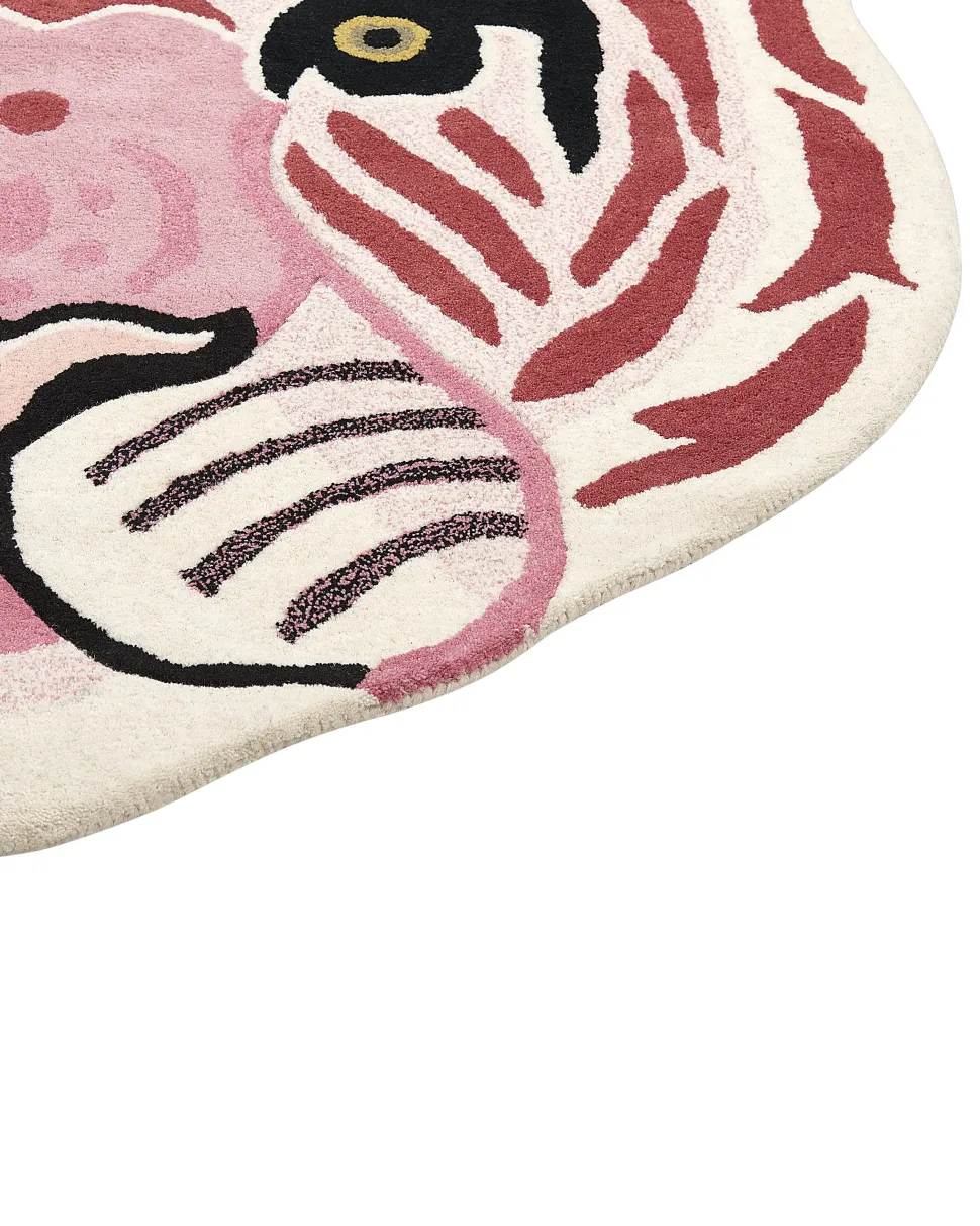 Tapete Para Criancas Em La Rosa Impressao De Tigre 120 X 110 Cm Parker