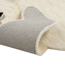 Tapete Para Criancas Em La Branca Impressao De Urso Polar 100 X 160 Cm Iorek