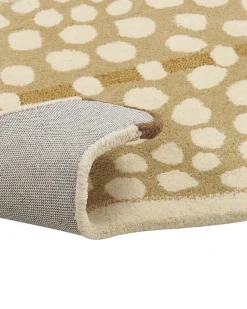 Tapete Para Criancas Em La Creme Impressao De Cervo 100 X 160 Cm Yona