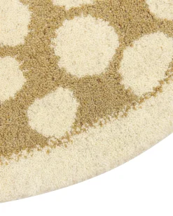 Tapete Para Criancas Em La Creme Impressao De Cervo 100 X 160 Cm Yona