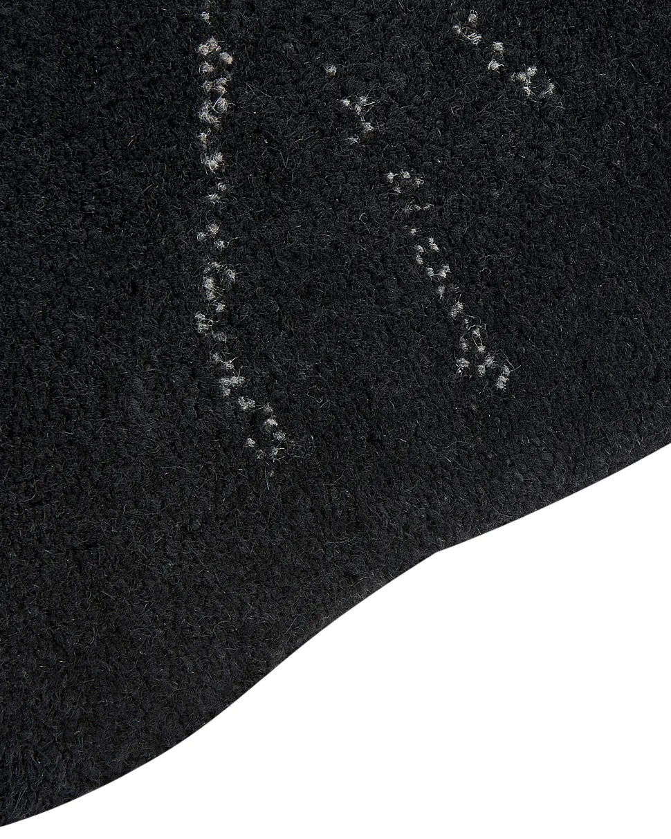 Tapete Para Criancas Em La Preta Impressao De Pantera 100 X 160 Cm Bagheera