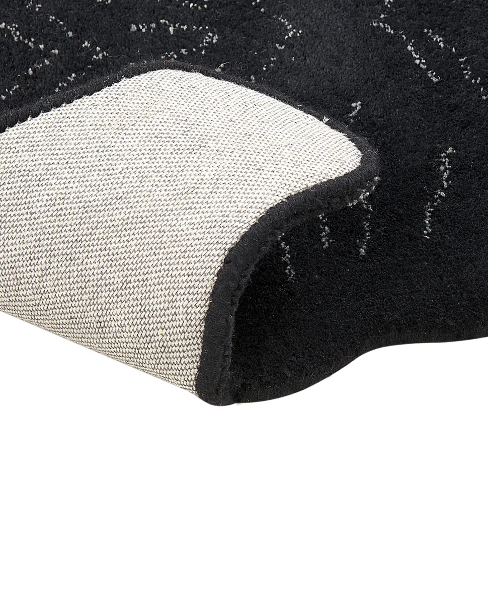 Tapete Para Criancas Em La Preta Impressao De Pantera 100 X 160 Cm Bagheera