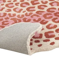 Tapete Para Criancas Em La Rosa Impressao De Pantera 100 X 160 Cm Chuluun