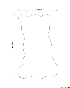 Tapete Para Criancas Em La Preta E Branca Impressao De Panda 100 X 160 Cm Jingjing