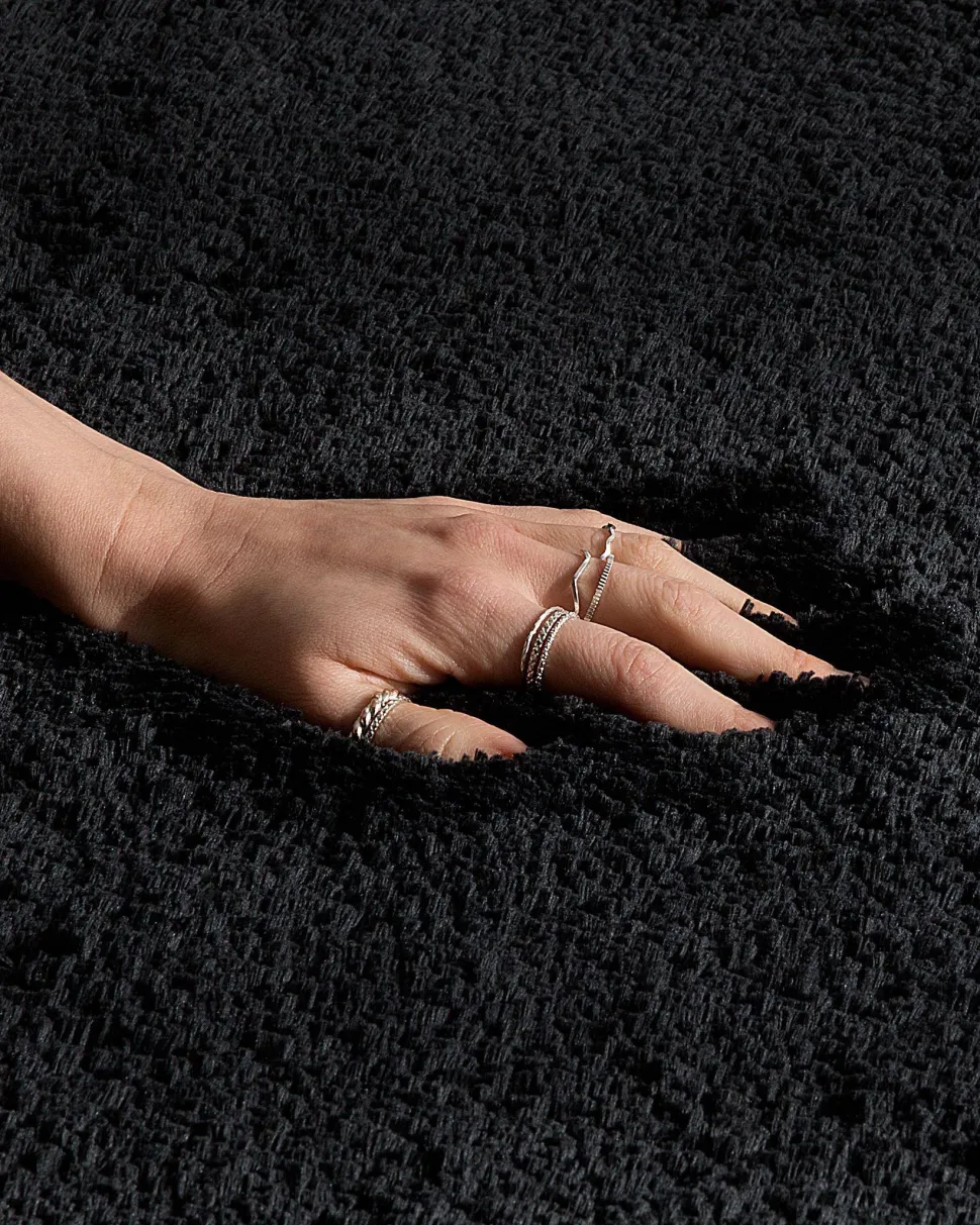 Tapete Preto 200 X 300 Cm Evren