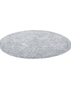 Tapete Redondo Cinzento 140 Cm Demre