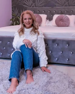 Tapete Redondo Cinzento Claro 140 Cm Cide