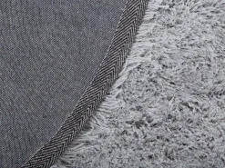 Tapete Redondo Cinzento Claro 140 Cm Cide