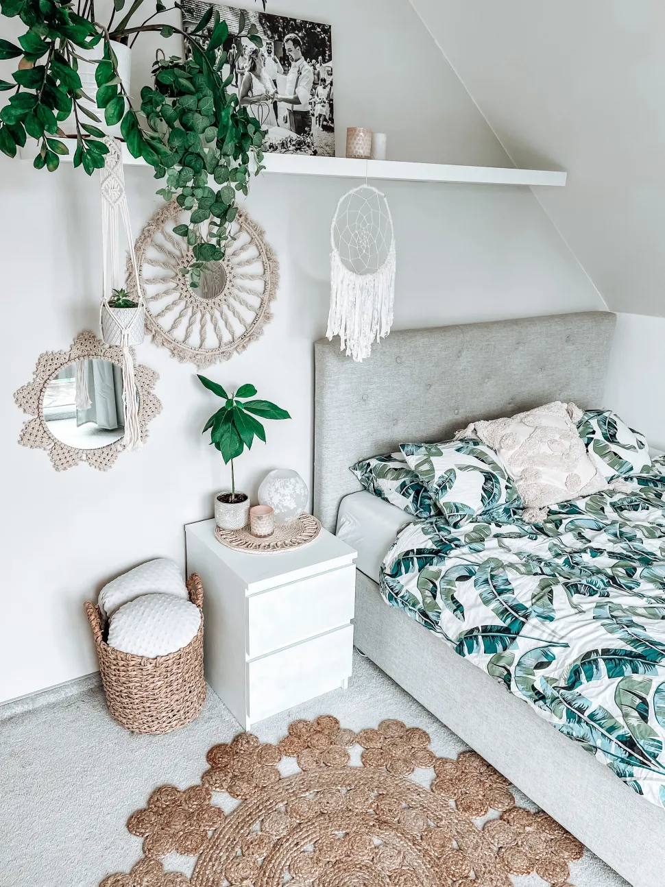 Tapete Redondo De Juta Creme O 120 Cm Birecik