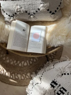 Tapete Redondo De Juta Creme O 120 Cm Dikili