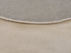 Tapete Redondo Em Viscose Creme 140 Cm Gesi Ii
