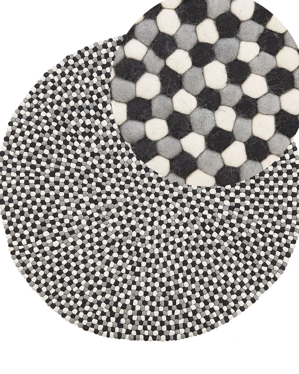 Tapete Redondo Multicolor O 140 Cm Penek