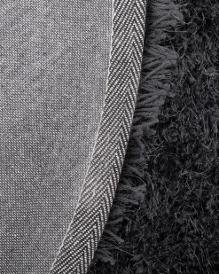 Tapete Redondo Preto 140 Cm Cide