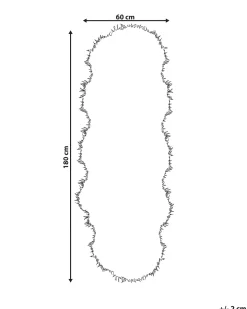 Tapete Tipo Pele De Ovelha Rosa 180 X 60 Cm Mamungari