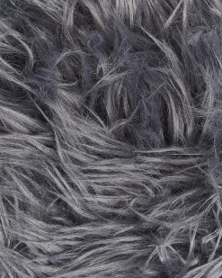 Tapete Tipo Pele De Ovelha Cinzento Escuro 180 X 60 Cm Mamungari