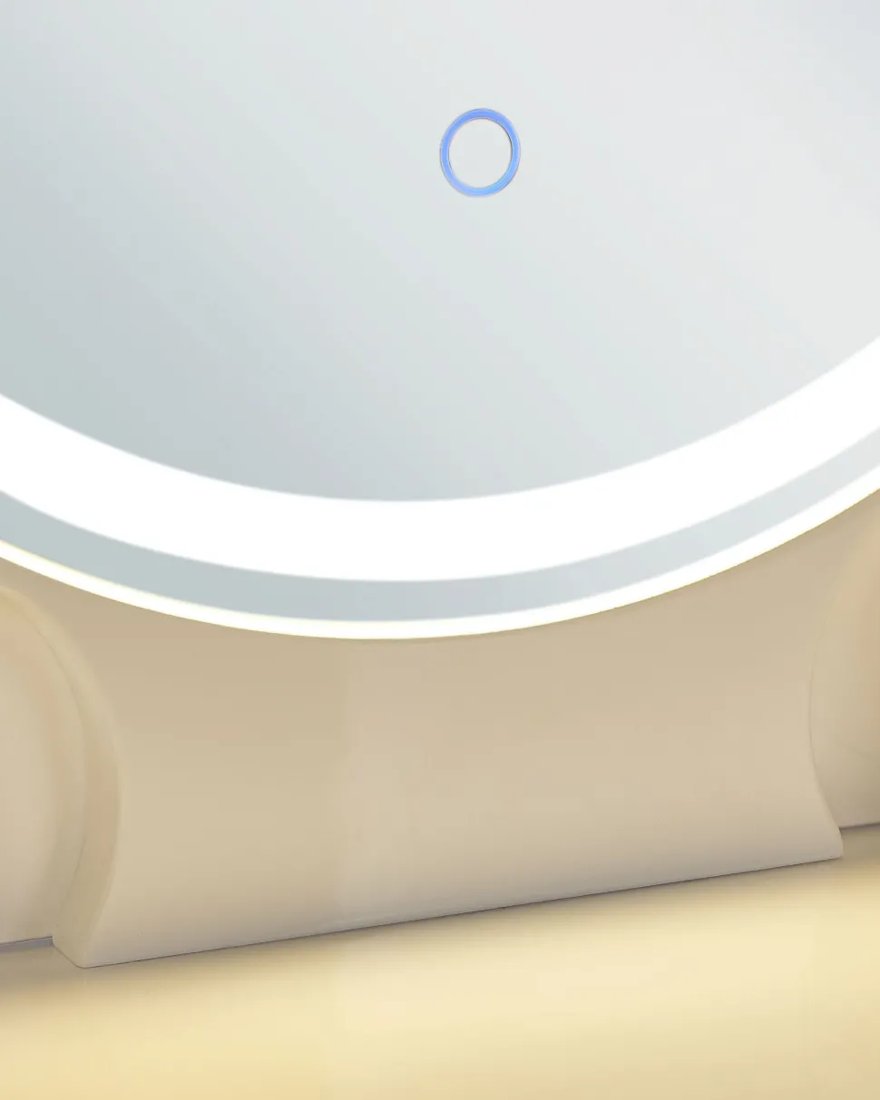 Toucador Com 4 Gavetas E Banco Branco E Dourado Auxon