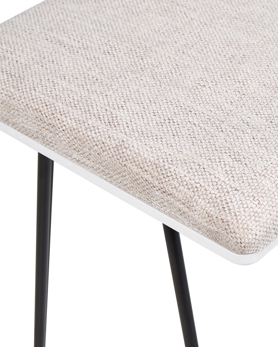 Toucador Com 4 Gavetas E Banco Branco E Preto Soye