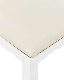 Toucador Com 5 Gavetas E Banco Branco Galaxie