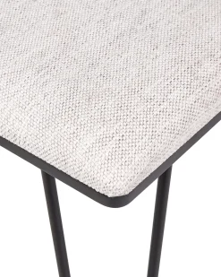 Toucador Com 2 Gavetas E Banco Cor De Madeira Escura E Preto Loix