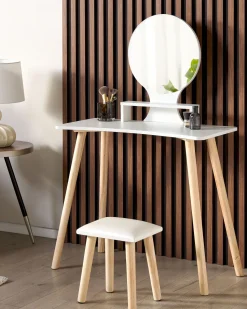 Toucador Com Banco Branco Toulouges