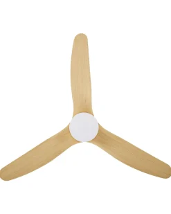 Ventoinha De Teto Branca Com Luz Led Anderson