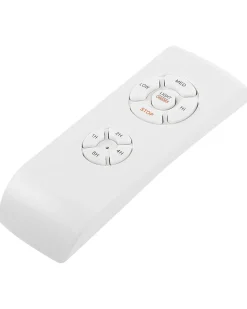 Ventoinha De Teto Branca Com Luz Led Peel